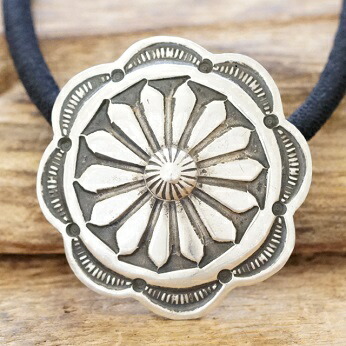 楽天市場】【一点もの】サンシャインリーブス コンチョ ヘアゴム