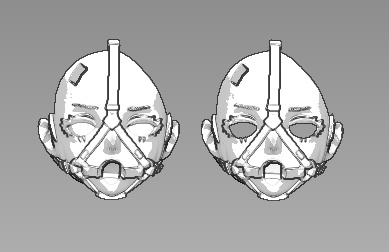未塗装未組み立てガレージキット / らてっくす、ぎちぎち、ぜんぶの