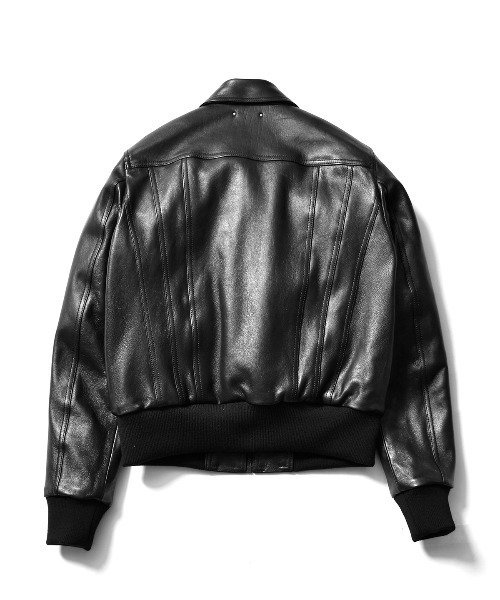 MINEDENIM（マインデニム）の「Sheep Leather Zipup JKT（ブルゾン