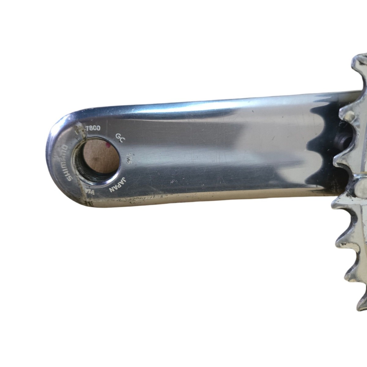 Shimano FC-7800 Dura Ace Crankset 53T 39T 175mm Polished Silver