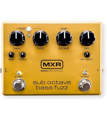 Amazon.com: MXR® Bass Fuzz Deluxe : Musical Instruments