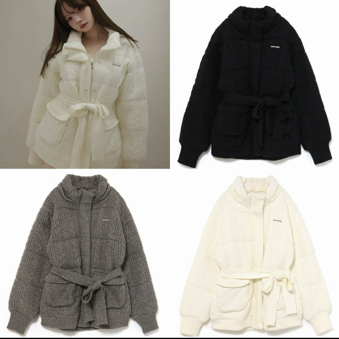 ANDMARY Mary quilting knit shape jacket の通販 by moon.shop(ﾌﾟﾛﾌ