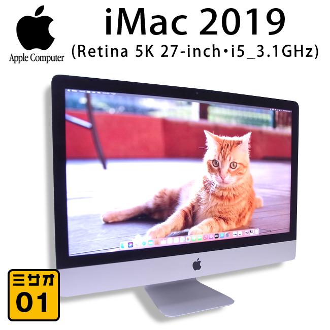 iMac（Apple） ☆iMac 2019 Retina 5K 27インチ・ 3.1GHz 6コア Intel
