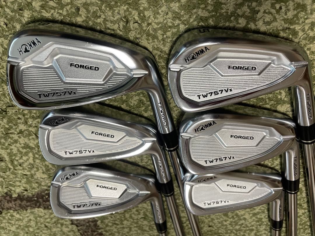 本間ゴルフ TOUR WORLD TW757VX アイアン アイアン,T//WORLD TW757 Vx FORGED (カスタムシャフト) ツアー
