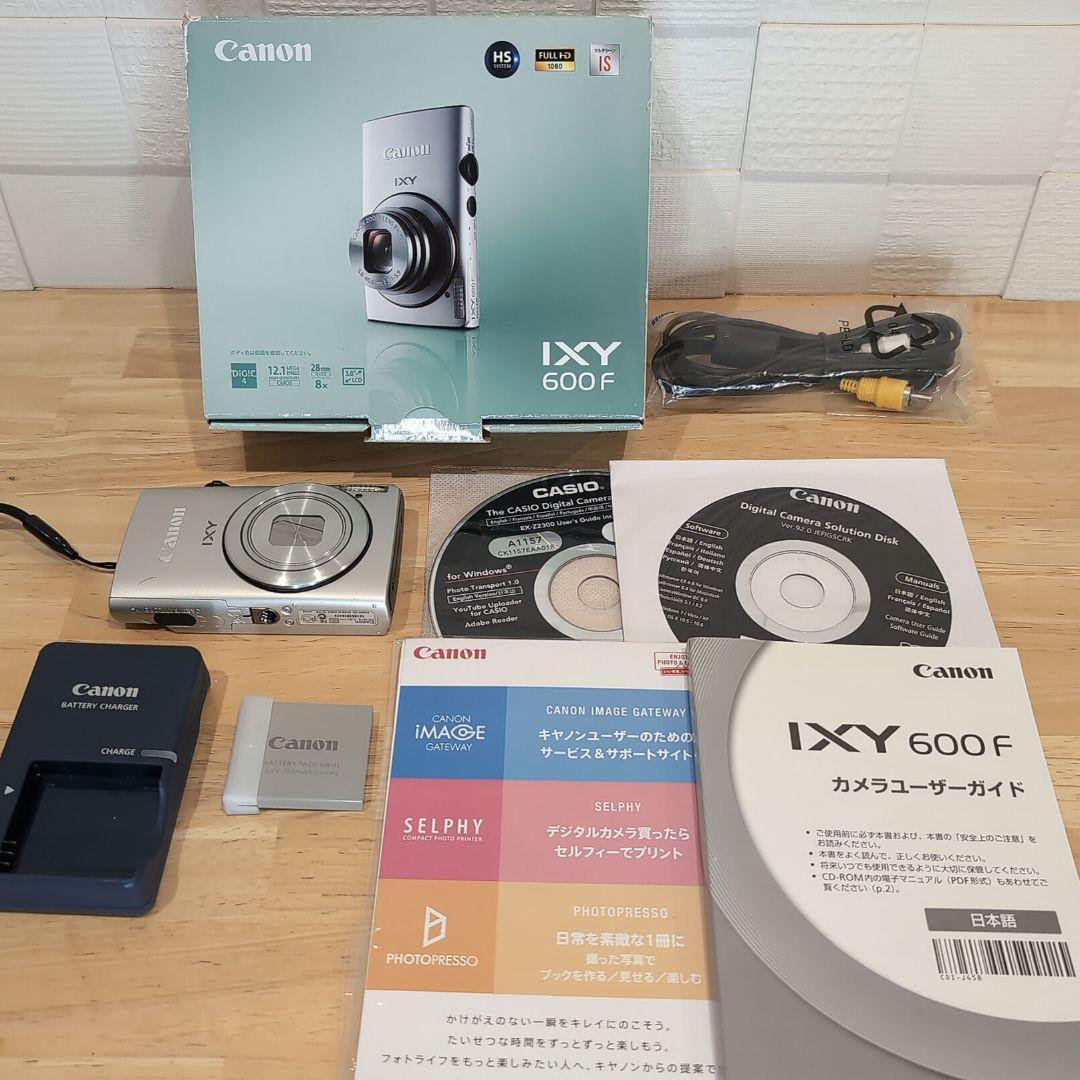 美品・付属品一式 / CANON　IXY 600 F / 動作確認済み Yahoo!オークション -「ixy 600f」の落札相場・落札価格