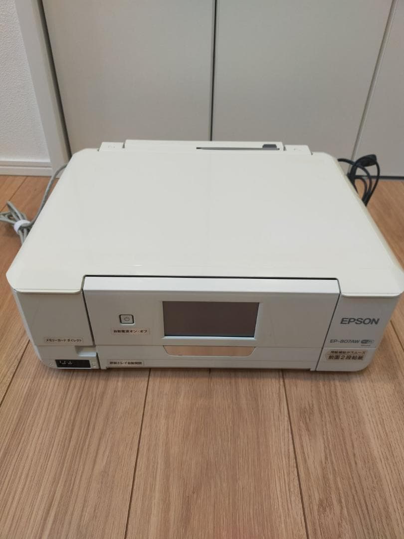 ジャンク）EPSON EP-807AW インクジェットプリンター 本体 - メルカリ