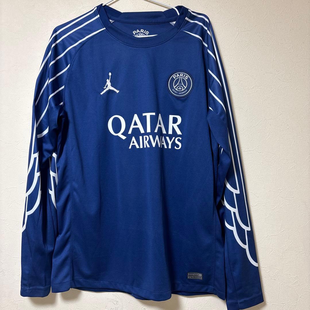 パリ・サンジェルマン O.デンベレ 10 ロングスリーブシャツ　長袖 tシャツ 「Paris Saint-Germain/パリサンジェルマン」ロゴエンブレム