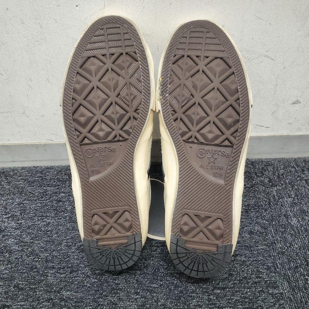 29cm コンバース ジャックスター ホワイトレザー 茶心 - メルカリ